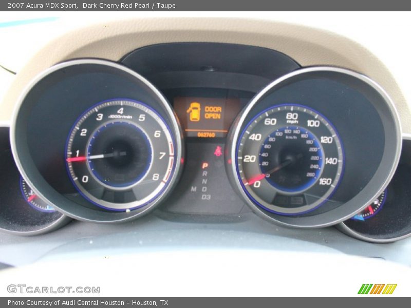  2007 MDX Sport Sport Gauges