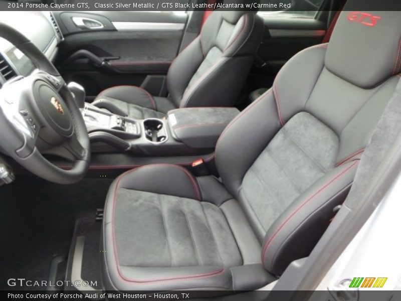 Front Seat of 2014 Cayenne GTS
