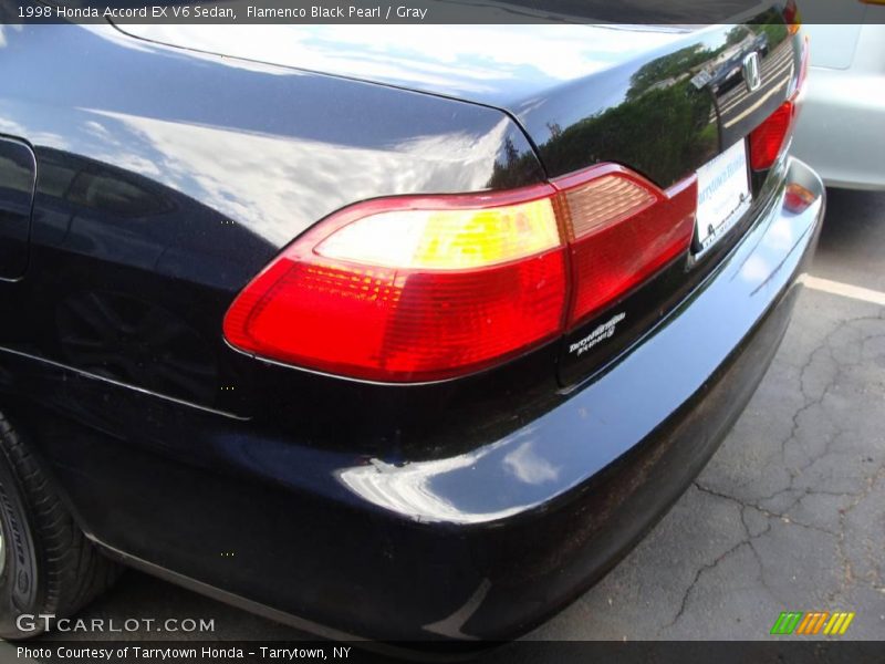 Flamenco Black Pearl / Gray 1998 Honda Accord EX V6 Sedan