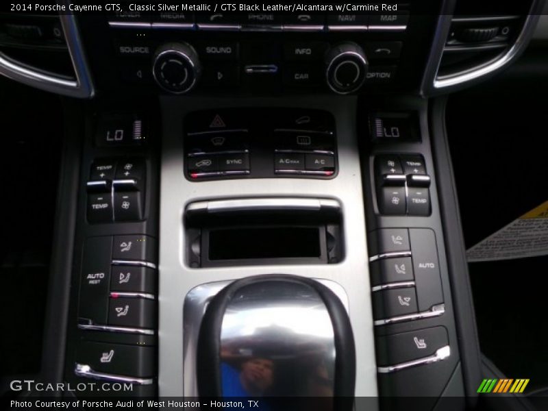 Classic Silver Metallic / GTS Black Leather/Alcantara w/Carmine Red 2014 Porsche Cayenne GTS