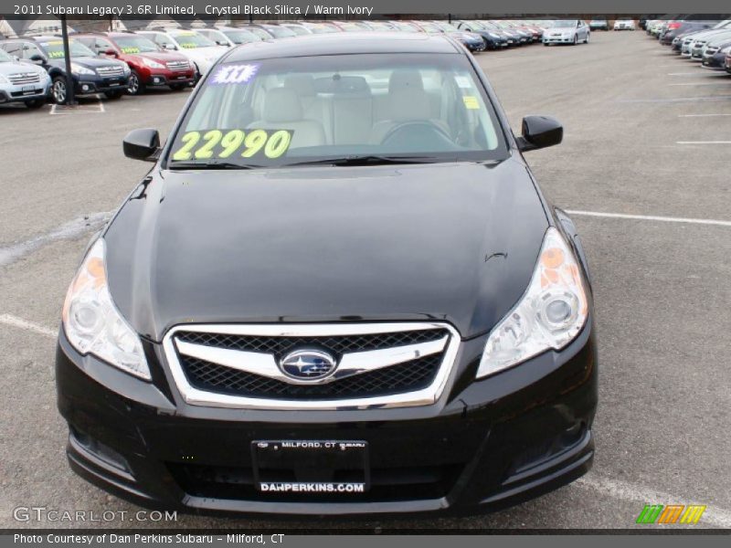 Crystal Black Silica / Warm Ivory 2011 Subaru Legacy 3.6R Limited