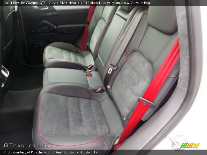 Rear Seat of 2014 Cayenne GTS