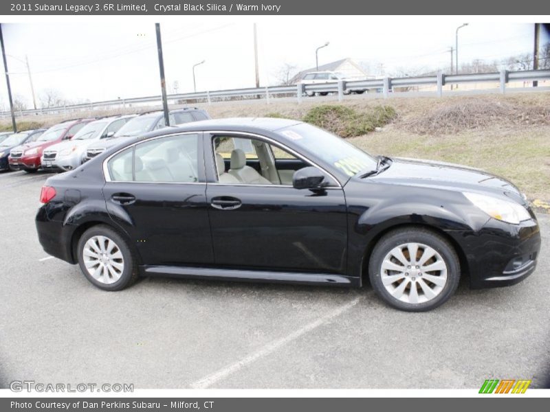 Crystal Black Silica / Warm Ivory 2011 Subaru Legacy 3.6R Limited