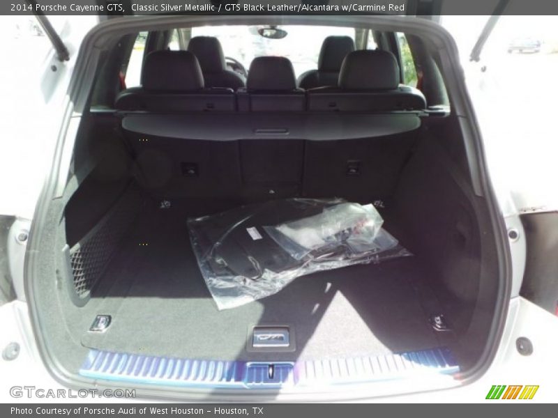 Classic Silver Metallic / GTS Black Leather/Alcantara w/Carmine Red 2014 Porsche Cayenne GTS