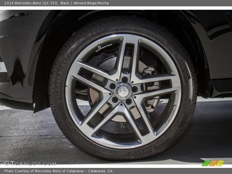 Black / Almond Beige/Mocha 2014 Mercedes-Benz GLK 350