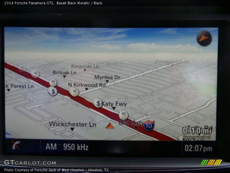 Basalt Black Metallic / Black 2014 Porsche Panamera GTS