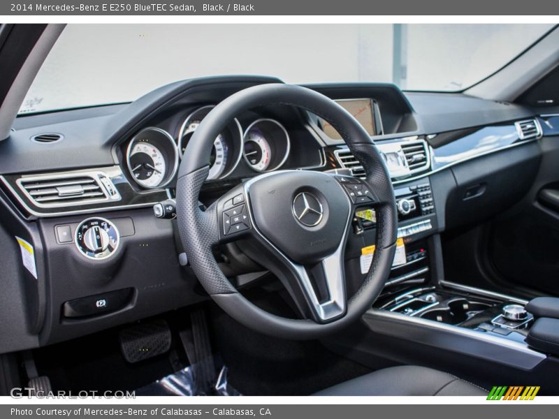 Black / Black 2014 Mercedes-Benz E E250 BlueTEC Sedan