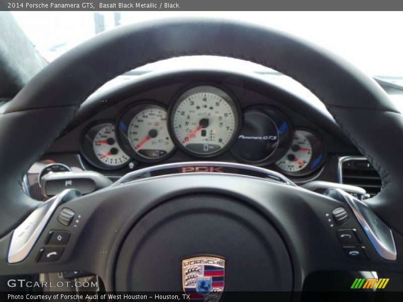 Basalt Black Metallic / Black 2014 Porsche Panamera GTS