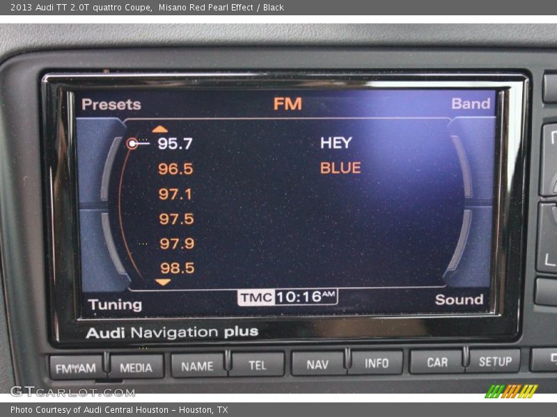 Misano Red Pearl Effect / Black 2013 Audi TT 2.0T quattro Coupe