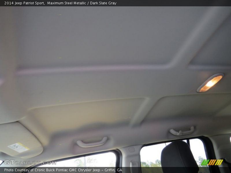 Maximum Steel Metallic / Dark Slate Gray 2014 Jeep Patriot Sport
