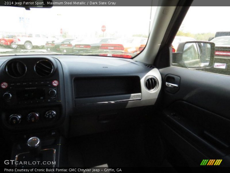 Maximum Steel Metallic / Dark Slate Gray 2014 Jeep Patriot Sport