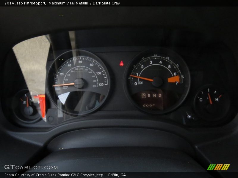 Maximum Steel Metallic / Dark Slate Gray 2014 Jeep Patriot Sport