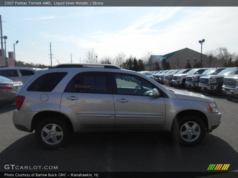 Liquid Silver Metallic / Ebony 2007 Pontiac Torrent AWD