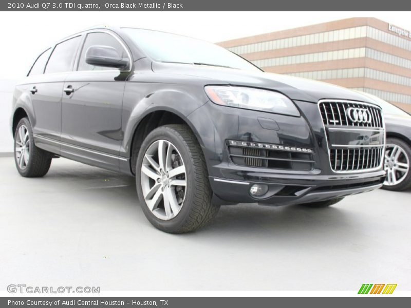 Orca Black Metallic / Black 2010 Audi Q7 3.0 TDI quattro