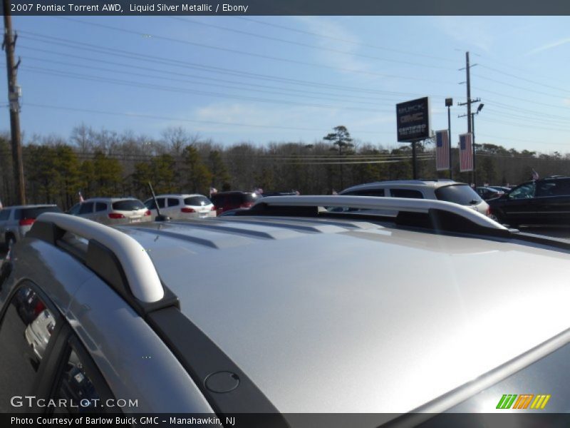 Liquid Silver Metallic / Ebony 2007 Pontiac Torrent AWD