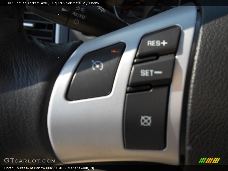 Liquid Silver Metallic / Ebony 2007 Pontiac Torrent AWD
