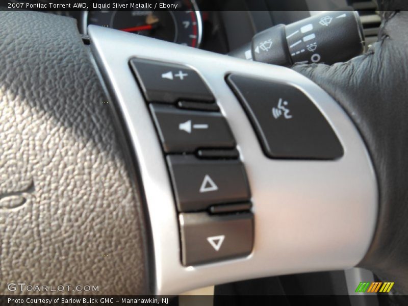 Liquid Silver Metallic / Ebony 2007 Pontiac Torrent AWD