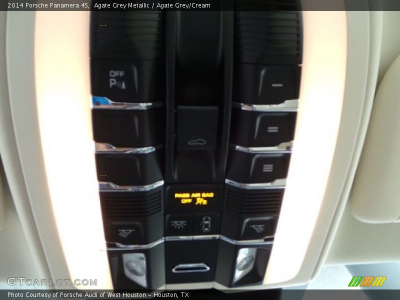 Agate Grey Metallic / Agate Grey/Cream 2014 Porsche Panamera 4S