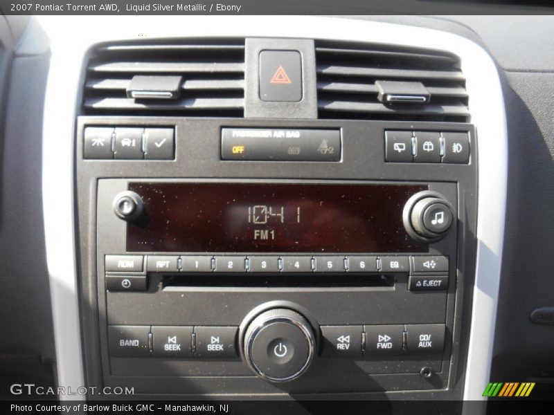 Liquid Silver Metallic / Ebony 2007 Pontiac Torrent AWD
