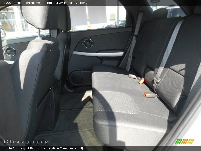 Liquid Silver Metallic / Ebony 2007 Pontiac Torrent AWD