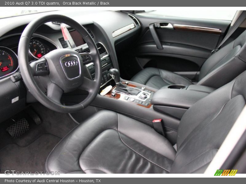 Orca Black Metallic / Black 2010 Audi Q7 3.0 TDI quattro