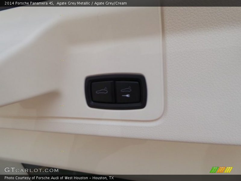Agate Grey Metallic / Agate Grey/Cream 2014 Porsche Panamera 4S
