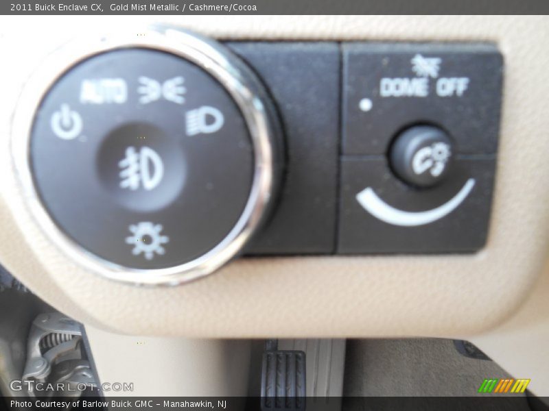 Gold Mist Metallic / Cashmere/Cocoa 2011 Buick Enclave CX