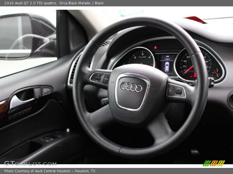 Orca Black Metallic / Black 2010 Audi Q7 3.0 TDI quattro