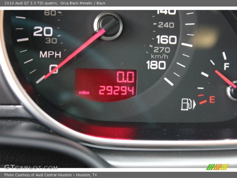 Orca Black Metallic / Black 2010 Audi Q7 3.0 TDI quattro