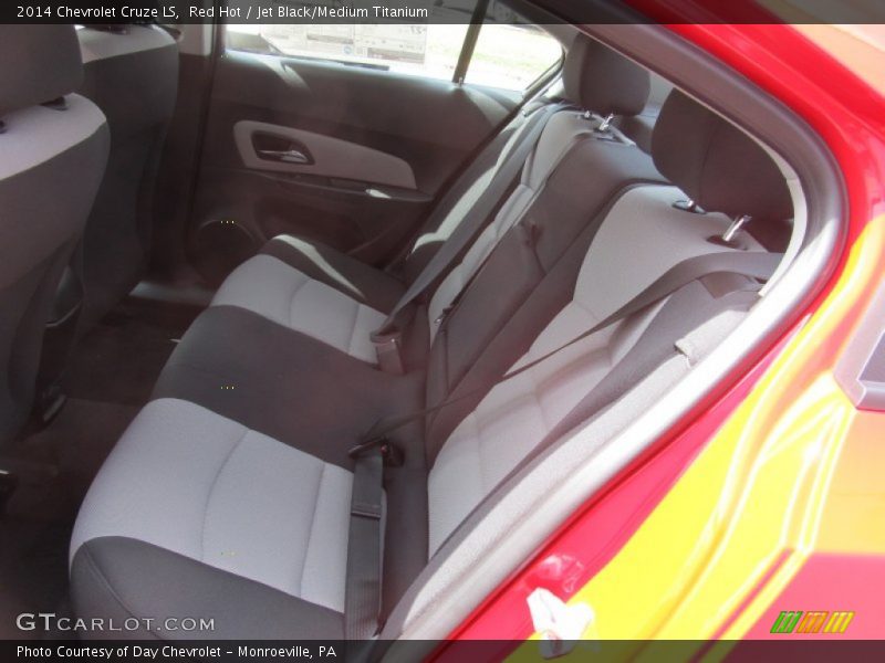 Red Hot / Jet Black/Medium Titanium 2014 Chevrolet Cruze LS
