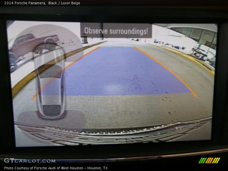 Black / Luxor Beige 2014 Porsche Panamera