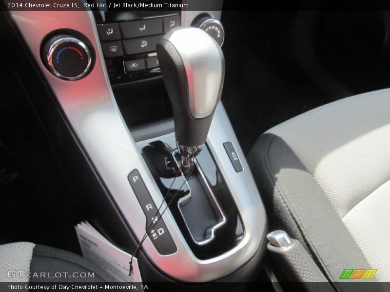 Red Hot / Jet Black/Medium Titanium 2014 Chevrolet Cruze LS