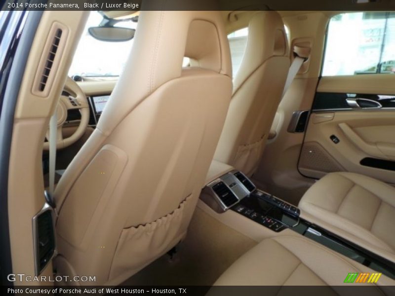 Black / Luxor Beige 2014 Porsche Panamera