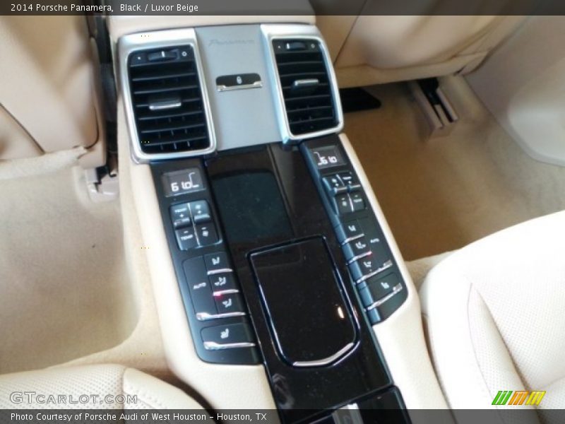 Black / Luxor Beige 2014 Porsche Panamera