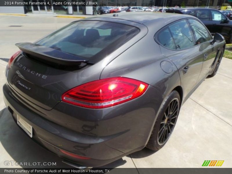 Agate Grey Metallic / Black 2014 Porsche Panamera 4