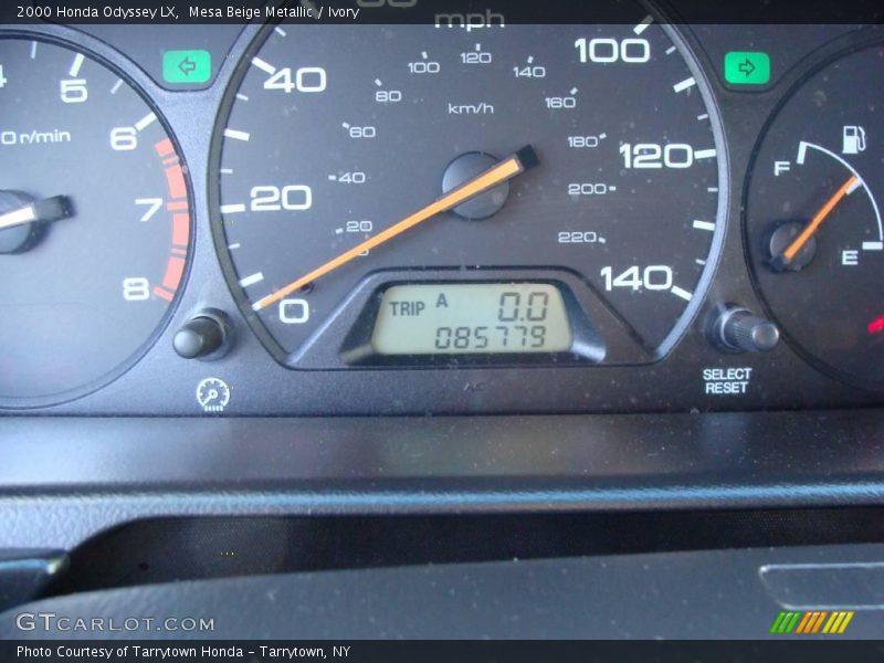 Mesa Beige Metallic / Ivory 2000 Honda Odyssey LX