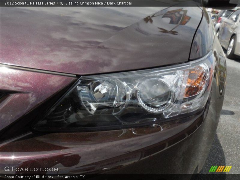 Sizzling Crimson Mica / Dark Charcoal 2012 Scion tC Release Series 7.0