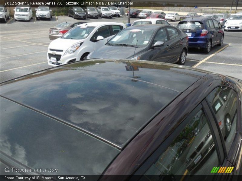 Sizzling Crimson Mica / Dark Charcoal 2012 Scion tC Release Series 7.0