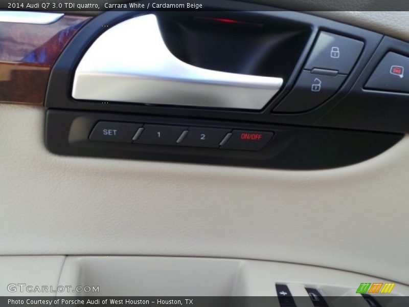 Carrara White / Cardamom Beige 2014 Audi Q7 3.0 TDI quattro