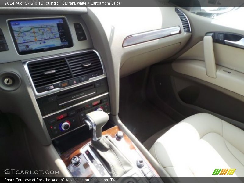 Carrara White / Cardamom Beige 2014 Audi Q7 3.0 TDI quattro