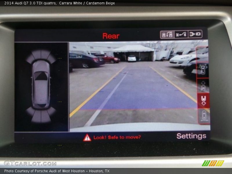 Carrara White / Cardamom Beige 2014 Audi Q7 3.0 TDI quattro