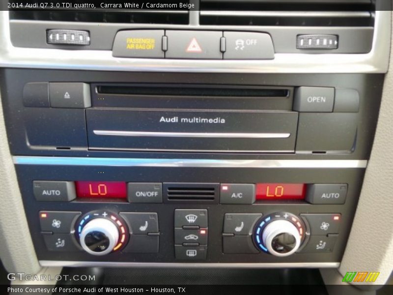 Carrara White / Cardamom Beige 2014 Audi Q7 3.0 TDI quattro