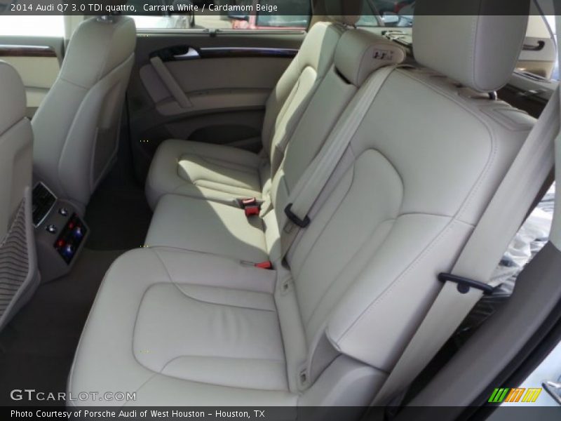 Carrara White / Cardamom Beige 2014 Audi Q7 3.0 TDI quattro
