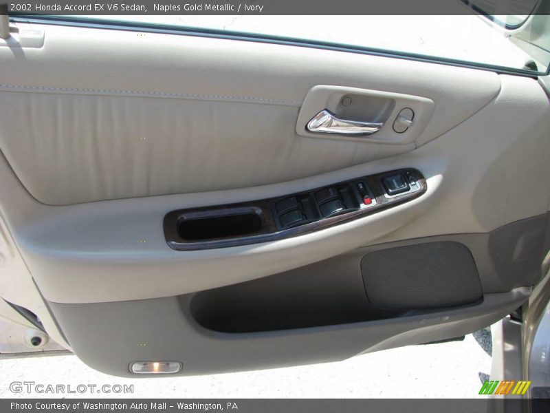 Naples Gold Metallic / Ivory 2002 Honda Accord EX V6 Sedan