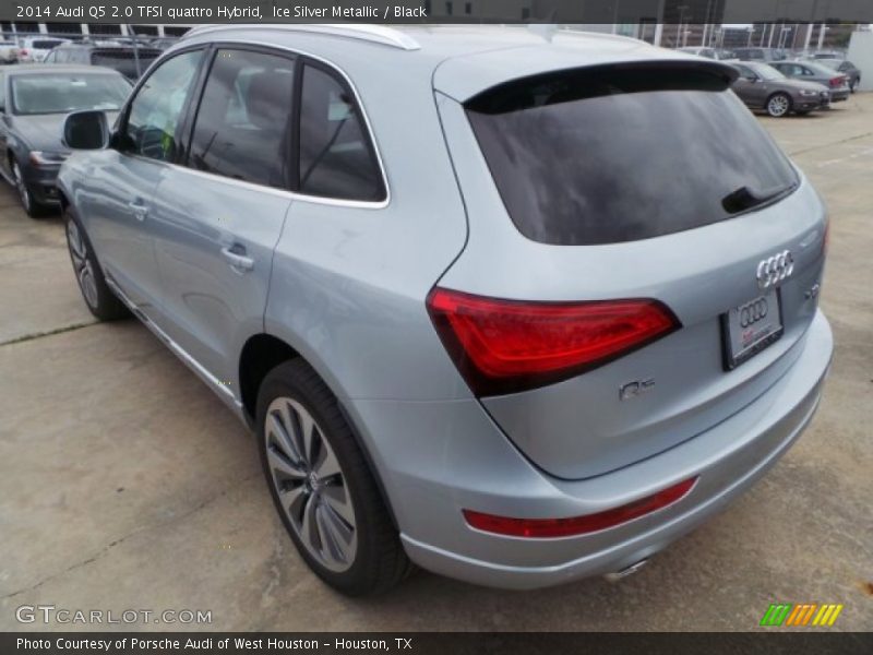 Ice Silver Metallic / Black 2014 Audi Q5 2.0 TFSI quattro Hybrid
