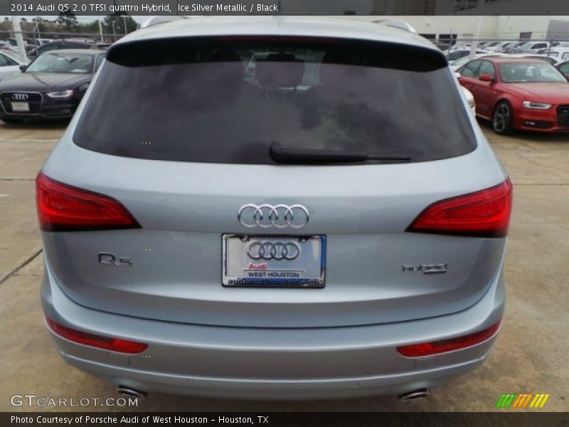 Ice Silver Metallic / Black 2014 Audi Q5 2.0 TFSI quattro Hybrid