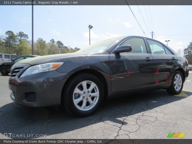 Magnetic Gray Metallic / Ash 2011 Toyota Camry LE
