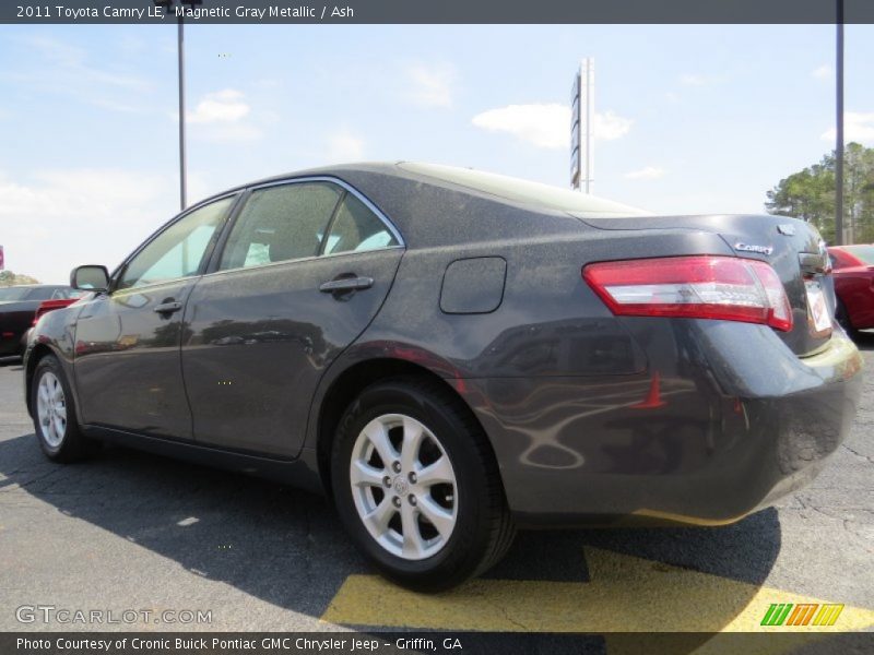 Magnetic Gray Metallic / Ash 2011 Toyota Camry LE