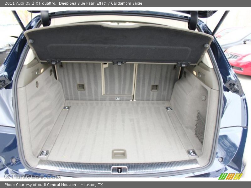 Deep Sea Blue Pearl Effect / Cardamom Beige 2011 Audi Q5 2.0T quattro