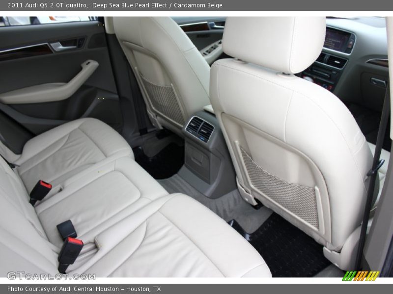 Deep Sea Blue Pearl Effect / Cardamom Beige 2011 Audi Q5 2.0T quattro